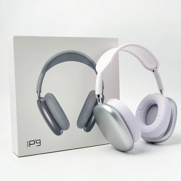 🎧 P9 Wireless Bluetooth Headphones 🎶 – Adjustable Over-Ear Stereo Headset ✨ (Random Color)