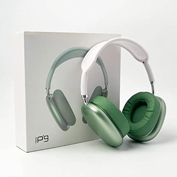 🎧 P9 Wireless Bluetooth Headphones 🎶 – Adjustable Over-Ear Stereo Headset ✨ (Random Color)