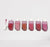 💄 Pack of 6 – Crazy Girl Ice Cream Matte Lipgloss 🍦✨ – Premium Lip Gloss Set for Girls & Women 👩‍🦰💖