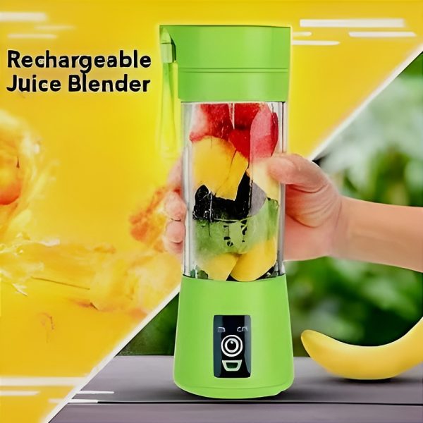 🥤🍓 Portable Mini 6 Blade Juicer Blender | Outdoor Juicing Cup (380ml) 🔋✨
