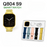 ⌚✨ Q804 Imran Khan New Model Watch – Golden Color with 7 Straps & Original Metal Strap 💎🔥