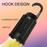 🔦🏕️ Rechargeable Portable LED Camping Lantern | Tent Lamp With Clip Hook 🌟🎒