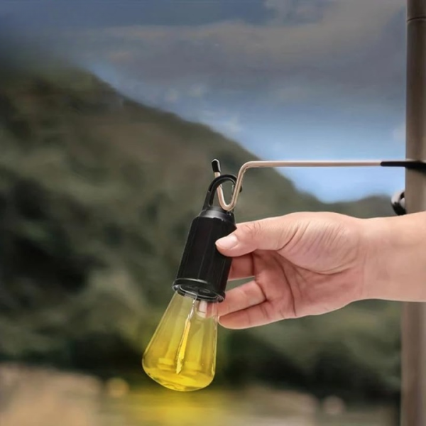 🔦🏕️ Rechargeable Portable LED Camping Lantern | Tent Lamp With Clip Hook 🌟🎒
