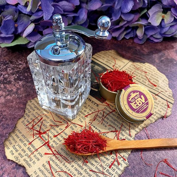 🌿✨ Saffron & Pepper Grinder | Portable Spice Mill | Premium Quality Grinder 🧂💎