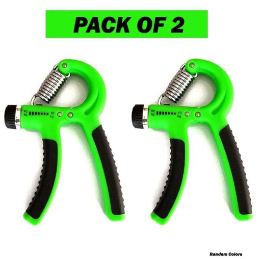 🏋️ Set of 2 Adjustable Heavy Hand Grippers (10–40Kg) – Strength Training Exerciser for Hand, Wrist & Finger Workout (Random Color)