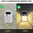 ☀️💡 Solar Tungsten Filament Outdoor Wall Lamp | Waterproof Intelligent Induction Light 🌙🏡