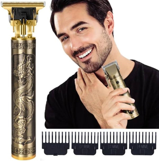 ✂️🔋 T9 Cordless Hair & Beard Trimmer | Electric Shaver For Men 💈⚡