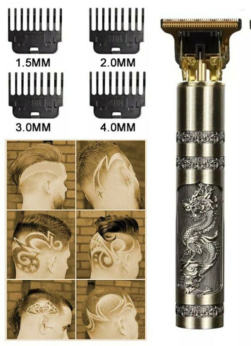 ✂️🔋 T9 Cordless Hair & Beard Trimmer | Electric Shaver For Men 💈⚡