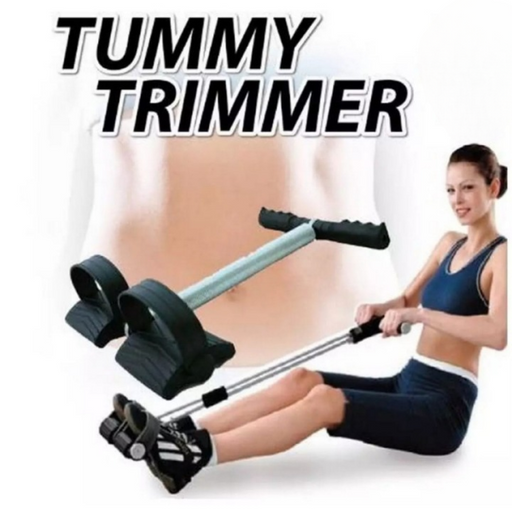 💪 Tummy Trimmer Single Spring – Portable Ab Exerciser For Home & Gym Workouts 🏋️‍♂️
