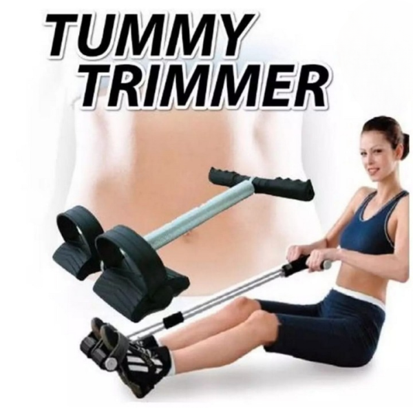💪 Tummy Trimmer Single Spring – Portable Ab Exerciser For Home & Gym Workouts 🏋️‍♂️